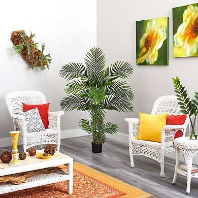 nearly natural Artificial Areca Palm Tree Floor Decor