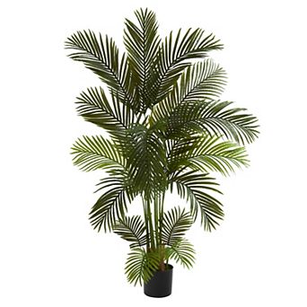 nearly natural Artificial Areca Palm Tree Floor Decor