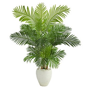 nearly natural Artificial Hawaii Palm Tree Floor Decor