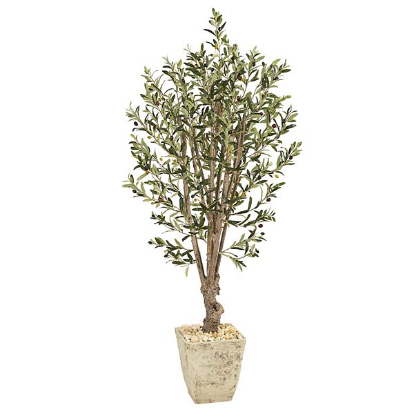 nearly natural Olive Tree Artificial Plant Floor Decor