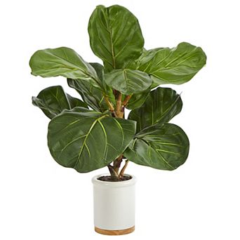 nearly natural Fiddle Leaf Tree Artificial Plant Floor Decor