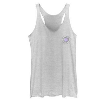 Juniors' Sun Moon Stars Galactic Tank Top