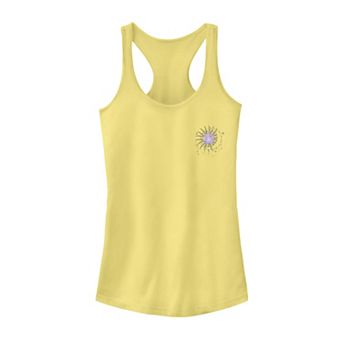 Juniors' Sun Moon Stars Galactic Tank Top