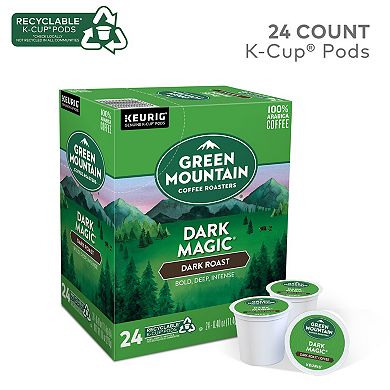 Green Mountain Coffee Roasters Dark Magic Coffee, Keurig® K-Cup® Pods, Dark Roast, 24 Count
