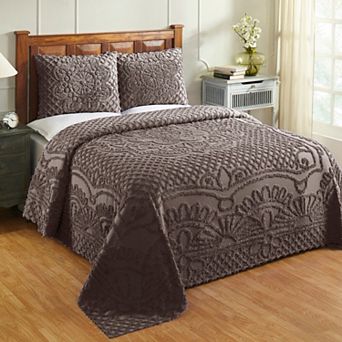 Better Trends Trevor Chenille Bedspread Set