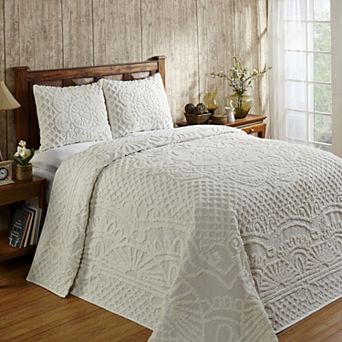 Better Trends Trevor Chenille Bedspread Set