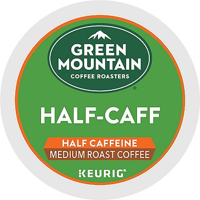 Green Mountain Coffee Roasters Half Caff Coffee, Keurig® K-Cup® Pods, Medium Roast, 24 Count