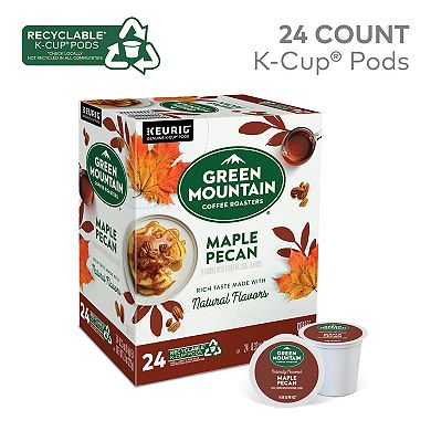 Green Mountain Coffee Roasters Maple Pecan Coffee, Keurig K-Cup Pods, Light Roast, 24 Count