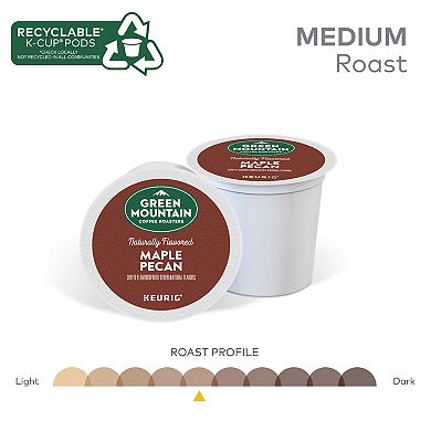 Green Mountain Coffee Roasters Maple Pecan Coffee, Keurig K-Cup Pods, Light Roast, 24 Count