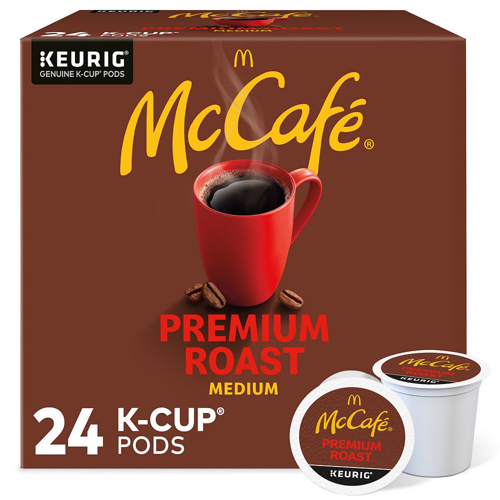 McCafe Premium Roast Coffee, KeurigÂ® K-CupÂ® Pods, Medium Roast, 24 Count
