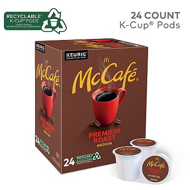 McCafe Premium Roast Coffee, Keurig® K-Cup® Pods, Medium Roast, 24 Count