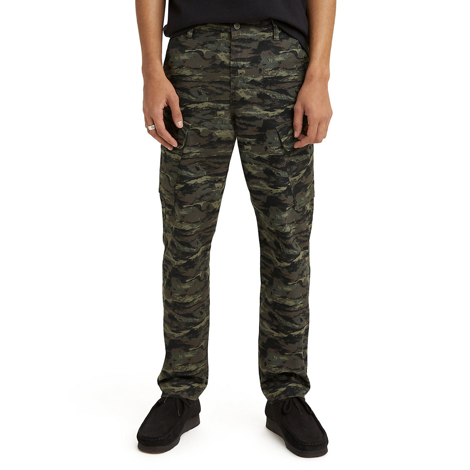 camo tapered pants