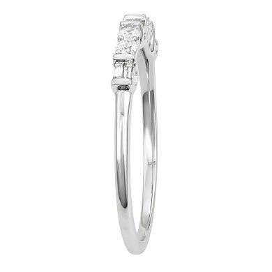 Simply Vera Vera Wang 14k White Gold 1/5 Carat T.W. Diamond Engagement Ring