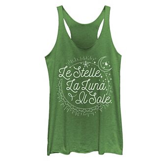 Juniors' Le Stelle La Luna Il Sole Tank Top