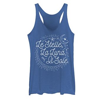 Juniors' Le Stelle La Luna Il Sole Tank Top
