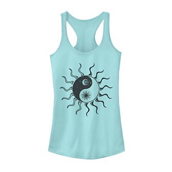 Juniors' Sun Moon Yang Galactic Tank Top