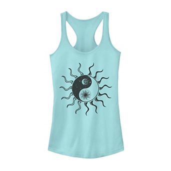 Juniors' Sun Moon Yang Galactic Tank Top