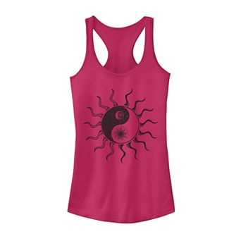Juniors' Sun Moon Yang Galactic Tank Top