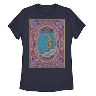 Juniors' Tarot Moon Playing Card Tee