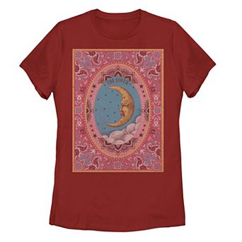 Juniors' Tarot Moon Playing Card Tee
