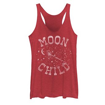 Juniors' Moon Child Galactic Text Tank Top