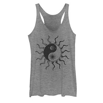 Juniors' Sun Moon Yang Galactic Tank Top