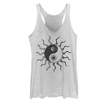 Juniors' Sun Moon Yang Galactic Tank Top