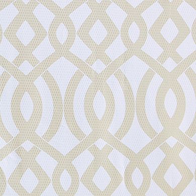 The Big One® Cole Lattice 13-piece Shower Curtain and Shower Curtain Hooks Set