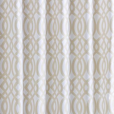 The Big One® Cole Lattice 13-piece Shower Curtain and Shower Curtain Hooks Set