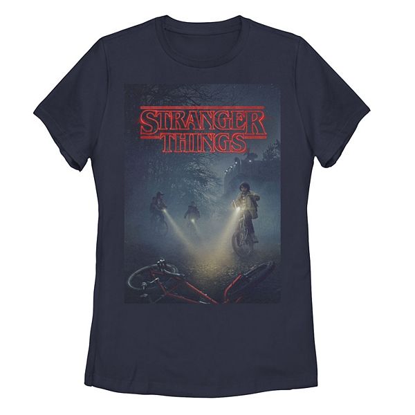 Juniors' Stranger Things Will Is Missing Poster Tee