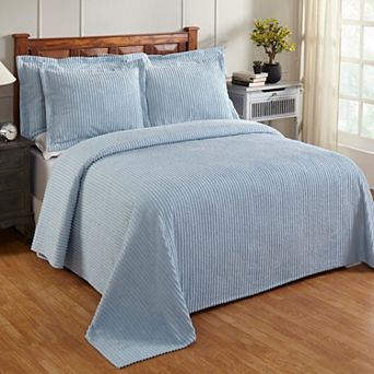 Better Trends Jullian Cotton Chenille Bedspread or Shams