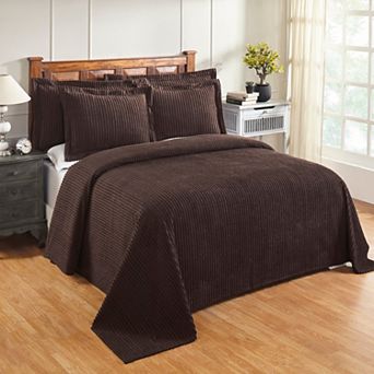 Better Trends Jullian Cotton Chenille Bedspread or Shams