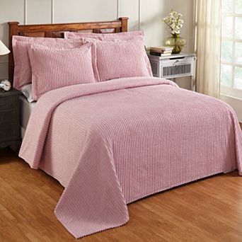Better Trends Jullian Cotton Chenille Bedspread or Shams