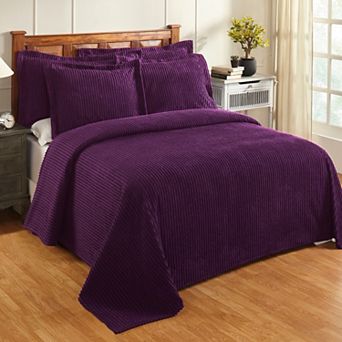 Better Trends Jullian Cotton Chenille Bedspread or Shams