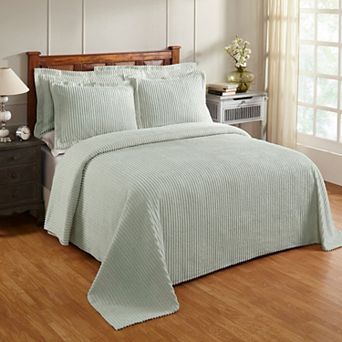 Better Trends Jullian Cotton Chenille Bedspread or Shams