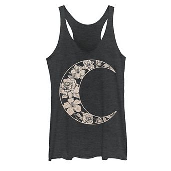 Juniors' Fifth Sun Floral Moon Galactic Tank Top