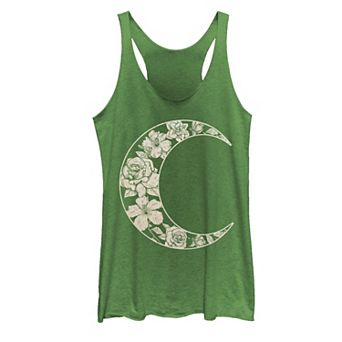 Juniors' Fifth Sun Floral Moon Galactic Tank Top