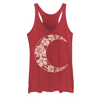 Juniors' Fifth Sun Floral Moon Galactic Tank Top