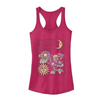Juniors' Fifth Sun Sun & Moon Galactic Flowers Tank Top