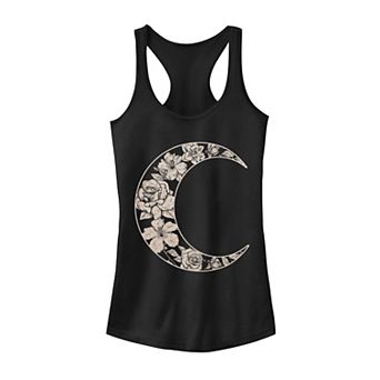 Juniors' Fifth Sun Floral Moon Galactic Tank Top