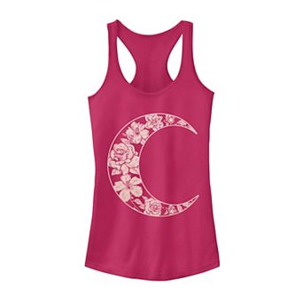 Juniors' Fifth Sun Floral Moon Galactic Tank Top