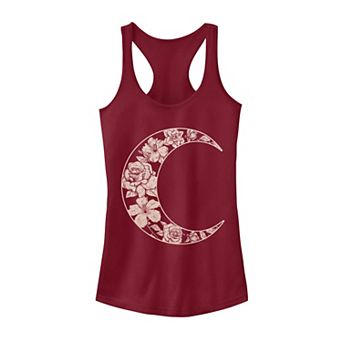 Juniors' Fifth Sun Floral Moon Galactic Tank Top