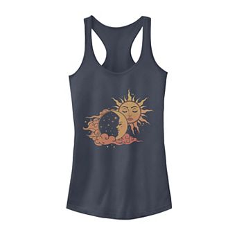 Juniors' Fifth Sun Sun & Moon Love Galactic Graphic Tank Top