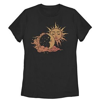 Juniors' Fifth Sun Sun & Moon Love Galactic Graphic Tee