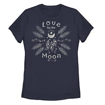 Juniors' Fifth Sun Love By The Moon Feathers Graphic Tee