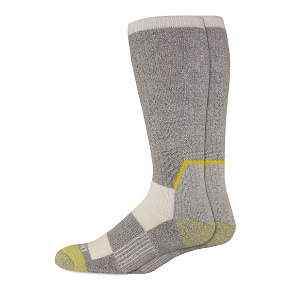 Men's Dickies 2-Pack KEVLAR&reg; Reinforced Crew Socks - Grey