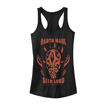 Juniors' Star Wars: Clone Wars Darth Maul Sith Lord Graphic Tank Top
