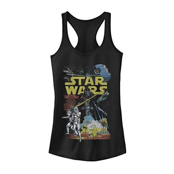 Juniors' Star Wars Rebel Classic Poster Graphic Tank Top