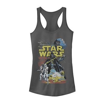 Juniors' Star Wars Rebel Classic Poster Graphic Tank Top