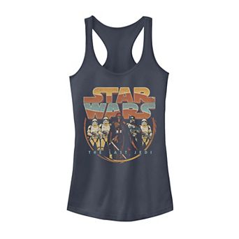 Juniors' Star Wars Last Jedi Vintage Retro Kylo Ren Graphic Tank Top